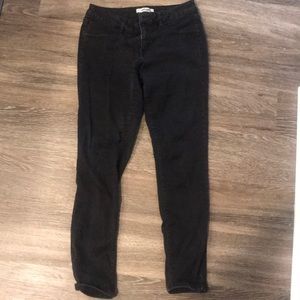 Black stretchy jeans